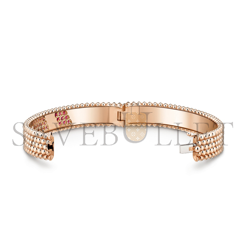 V*n Cl**f arpels perlÉe couleurs bracelet 5 rows large model vcarpkfl00
